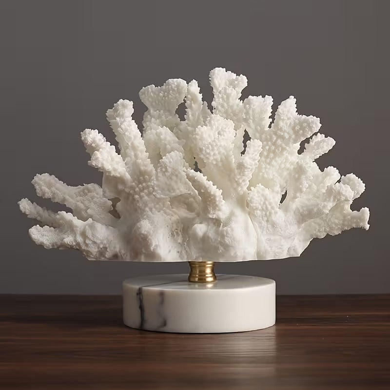 Lureto White Reef Sculpture