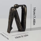 Lureto Set of 2 Human-Shaped Bookends