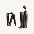 Lureto Set of 2 Human-Shaped Bookends